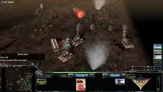C&C Generals Contra 009 Air Force general vs Flame general[Hard](6)