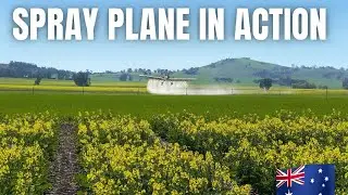 &ldquo;Low Flying Spray Plane Over Aussie Farm &ndash; Insane Precision!