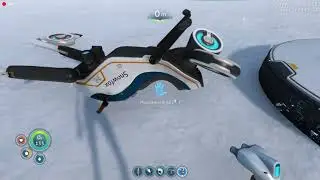 HOW TO PLACE HOVERPAD + Snow Fox subnautica below zero