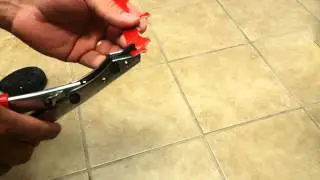 Hand Nibblers Nibbling Tool Sheet Metal Shears Cutters - video demo
