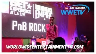 PnB Rock Live Performance | BET Experience 2017 (WWETV LA) #BETX