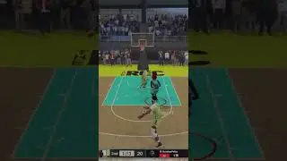 Bounce pass Alley OOP 🔥🥶 #nba2k24 #nba2k24nextgen #nba2kpark