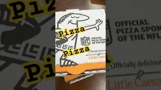 Пицца-паффы Little Caesars NFL #пицца #littlecaesarspizza #pizzapuff