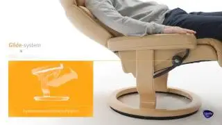 Stressless Glide Plus System on Classic Base
