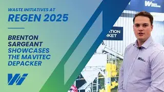 ♻ Turn Food Waste into Pure Organics - Mavitec Paddle Depacker at REGEN 2025!
