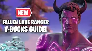 How To COMPLETE ALL FALLEN LOVE RANGER CHALLENGES in Fortnite! (Complete Daily Bonus Goals)