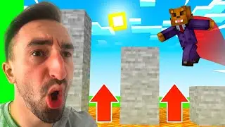 Minecraft, BUT Jumping Makes The Lava Rise...