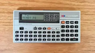 Casio fx-720P Pocket Computer from 1986