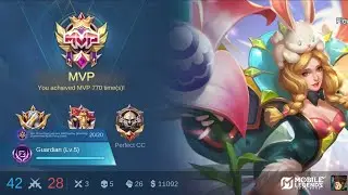 My teammates said LOSE in the draft screen. #rafaela #mobilelegends #mlbb #darksystem #soloqueue