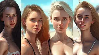 Hot Beach girls | Bikini girls| Summer dreams
