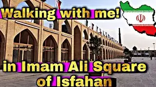 Walk with me, Imam Ali Square, Isfahan #Nature #tourism