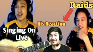 Mr Hyozu Singing Song on LiveStream || Futkera gayo Umer ||Mr Hyozu Raid 4k gaming | Gdiipa -D Newz