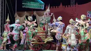 18 มกราคม 2569 #โขนนาฏศิลปอ่างทองแสดงที่ที่ว่าการ อ.สรรคบุรี จ.ชัยนาท#น้องเคลฟอยุธยา#ไพศลลูกกรุงศรี