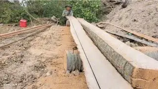 The best way to saw coconut wood is to make aboard measuring 2.5 cm x 20 cm, tree cutting service