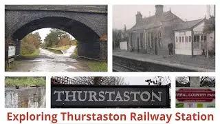 Exploring Thurstaston Railway Station 16.03.2021 - abandoned disused closed - Wirral Country Park