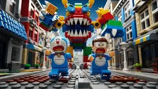 LEGO Doraemon & Friends | A Wild Gadget Adventure! 🌈😲 Episode. 02