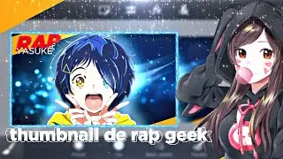 como fazer thumbnail de rap geek pelo celular😁😉(PS touch)
