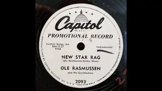 Western Swing: Ole Rasmussen & his Cornhuskers / New Star Rag / 1952