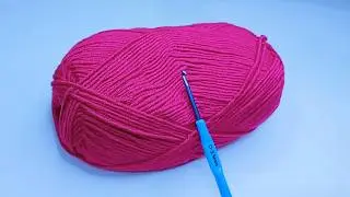 I fell in love with this stitch. A simple and elegant crochet pattern. New crochet