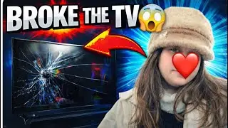 Vlog - 17 in UK GIVE THE REASON WHY I BROKE THE TV 😑