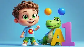 ABC & Counting Adventure 🦖 Learn Letters and Numbers with Leo | Fun Dinosaur Counting