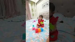 Stacking cups for 6 months baby..good for hands and eye coordination. #stackingcups #toysfor6months