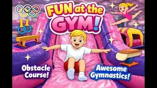 Fun Gym Play Session for Kids 🤸Pink Gym | South Durham Gymnastics | Spark Adventures