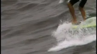 Longboard Surfing...Colin McPhillips at HB...music by Brandon Bristow from Longboard Habit