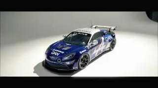 ALPINE A110 GT4 EVO BLUE ALPINE ESPORTS SERIES 2024 - OT1160
