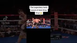 Amir king khan's lightning fast hands🥊👑