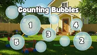 Bubble Counting Song for Kids | Fun & Catchy Numbers Song with Bubbles