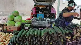 Marneuli bazarında kənd təsərrüfatı məhsullarının bugünkü qiyməti