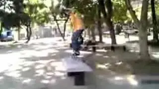 Nose Manual to FS RockSlide 
