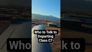 Departing Class C: Who Do You Talk To?