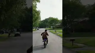 Riding around the neighborhood. #dji #drone #drones #ebike #dronevideo
