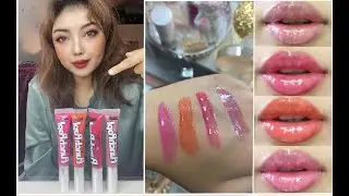 BENEFIT CAKE POPS/PUNCH POPS! Lip Gloss Swatch & Review