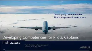 Developing Competencies for Pilots, Captains, Instructors