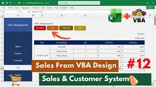 Create Payment Button in Excel VBA &ndash; Sales Management System