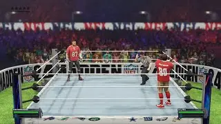 WWE 2K23 Rob Gronkowski Vs Jerry Rice No Ring Out Dream Match
