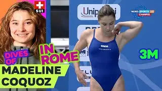 Madeline COQUOZ - Women's Diving European Championships Rome 2022 3m Springboard - NORD 273