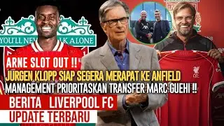 &lrm;🚨ARNE SLOT OUT👀JURGEN KLOPP OTW JOINS ANFIELD💪MARC GUEHI JANUARY TRANSFER PRIORITY🎯YNWA🔴