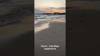 Ciprus -Ayia Napa naplemente