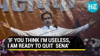 'Our own backstabbed us...': Uddhav Thackeray's emotional appeal as Sena heads for a split