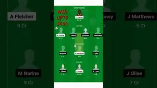NW VS CP!! DREAM11SPICE ISLE T10!! DREAM11PREDICTION #shorts #shortsfeed #ytviral #predictions