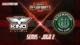 Circuit&atilde;o 2018: OPK X Redemption (Jogo 2) - Semis - 2&ordf; Etapa