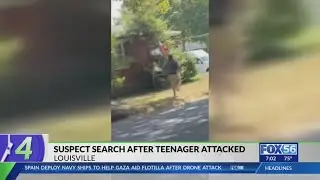 Police search for man who assaulted girl waiting to be picked up from school in Louisville