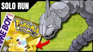 Pokemon Yellow Onix: Only Solo Run