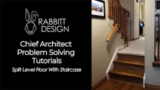 Split Level Floor With Staircase Tutorial For Beginners-Chief Architect X-12