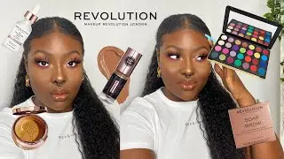 UPDATED FULL FACE OF MAKEUP REVOLUTION 2020 *NEW IN* - SOAP BROWS? INFINITE CONCEALER? DARK BRONZER?