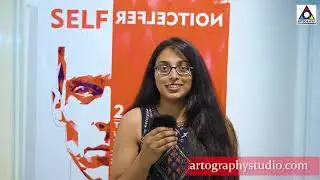Annual Art Exhibition 23 reviews by students of #artographystudio #artclasses